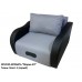 Кресло-кровать "Мария-2П" (ткань: Винтаж серый)